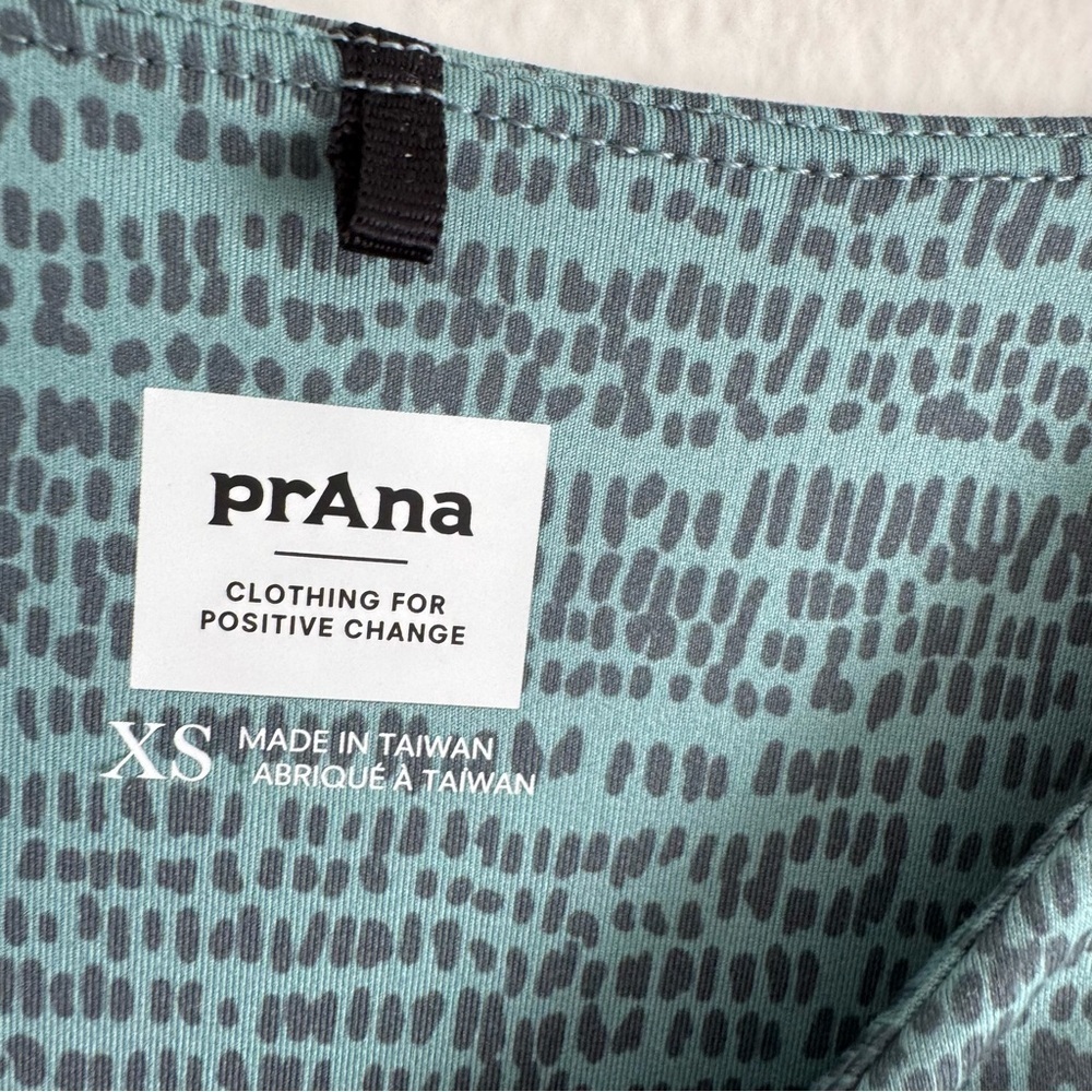Prana Emerald Lake Dress Teal Sleeveless Pockets Outdoors XS - Picture 7 of 9